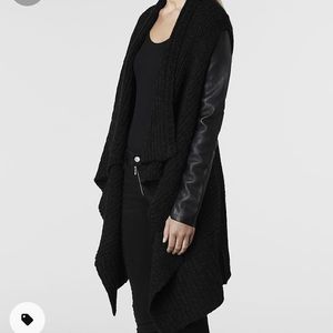 AllSaints Wool Force Cardigan Coat